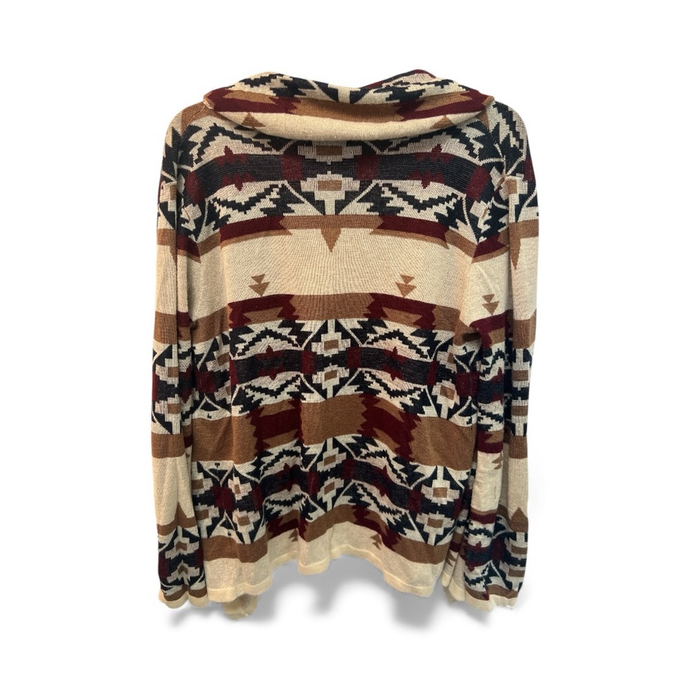 Under Skies Southwestern Drape Cardigan - Picture 4 of 5